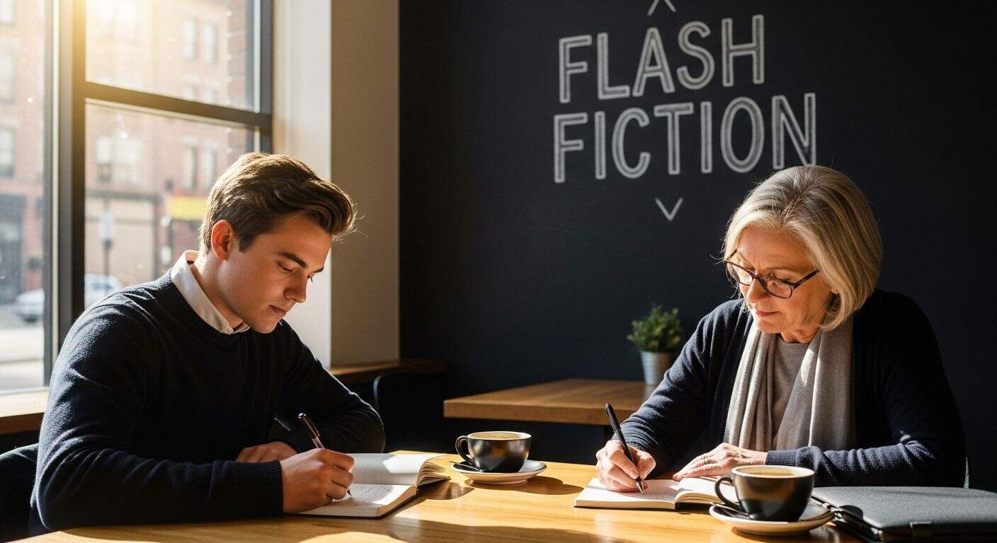 flash fiction writing scene