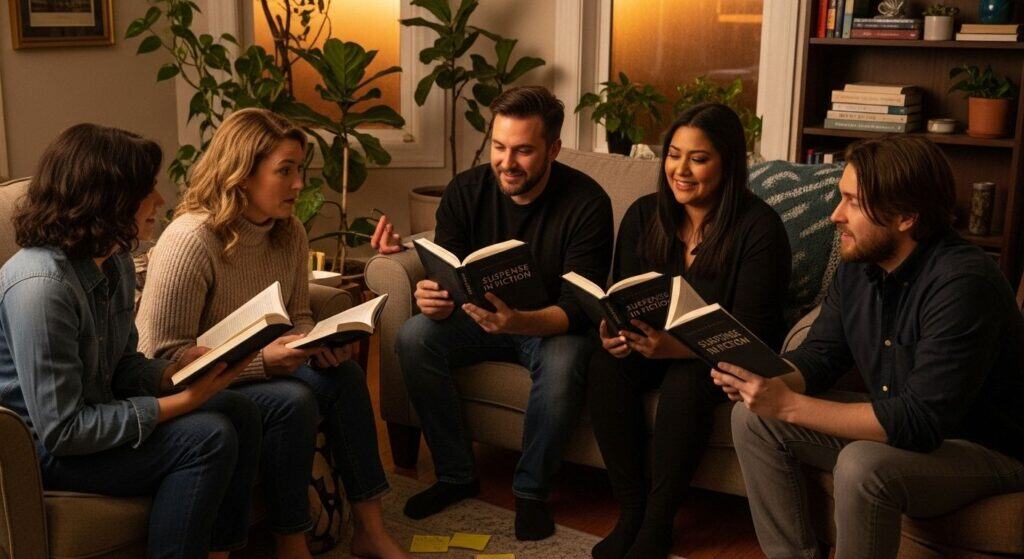 suspense fiction reading group