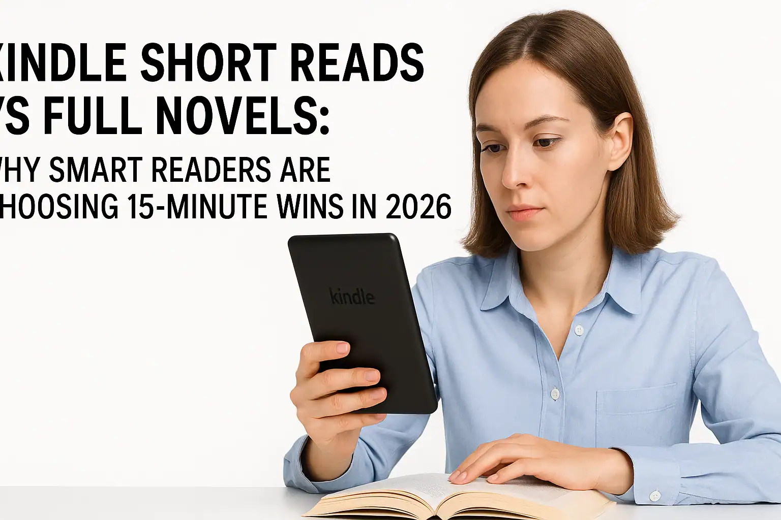 Kindle Short Reads vs Full Novels: Why Smart Readers Are Choosing 15-Minute Wins in 2026